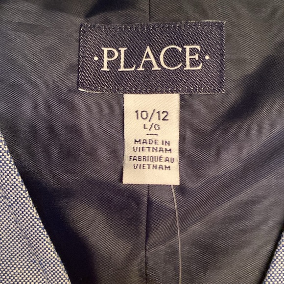 NWT Boys Button Down Vest - Picture 2 of 6